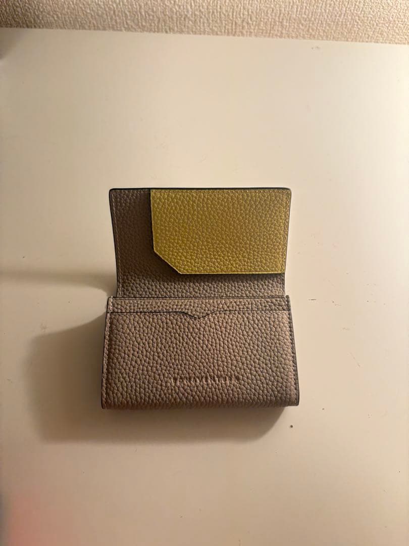 新品未使用　ボナベンチュラ スリーブ付きビジネスカードケース ボッタラートレザー