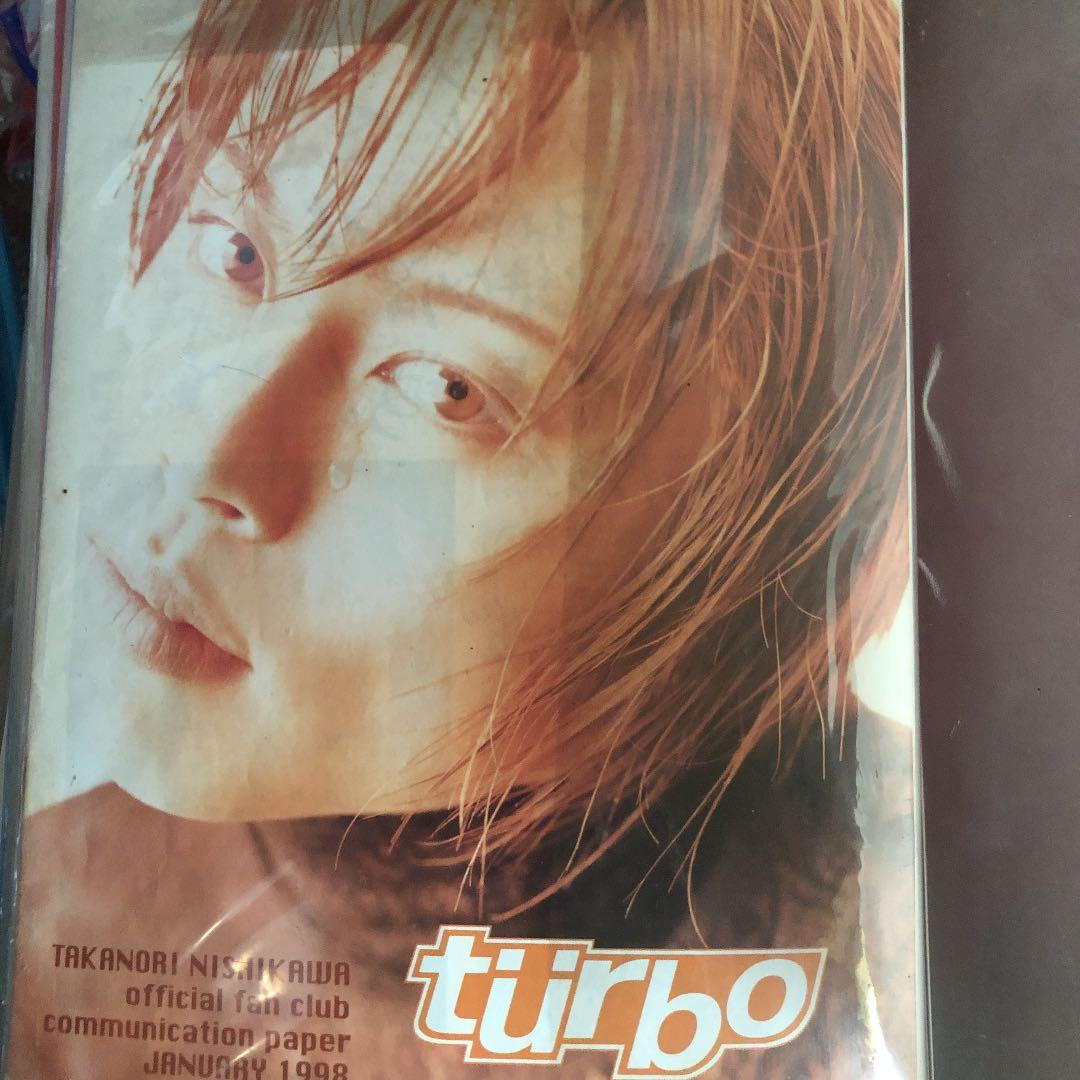 T.M.R 西川貴教 ファンクラブ会報 turbo 11号～149号 全137冊