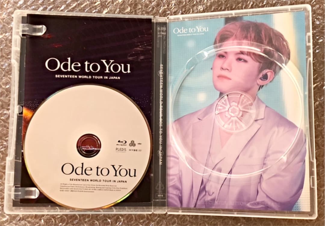 SEVENTEEN ODE TO YOU通常盤Blu-ray★ウジ★新品