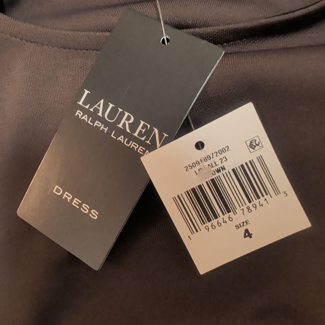 23SS 新品 ローレンラルフローレン ストレッチジャージー ワンピース 4