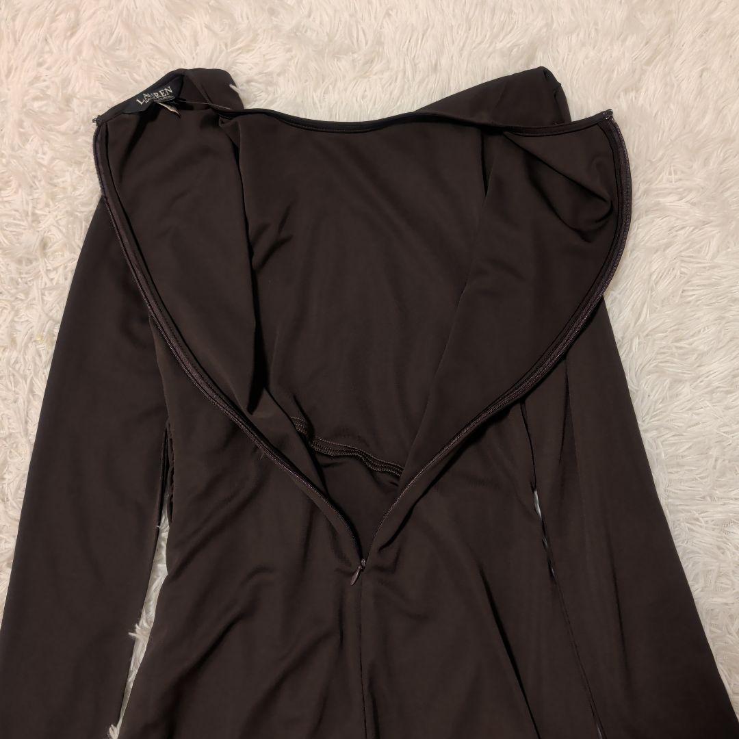 23SS 新品 ローレンラルフローレン ストレッチジャージー ワンピース 4