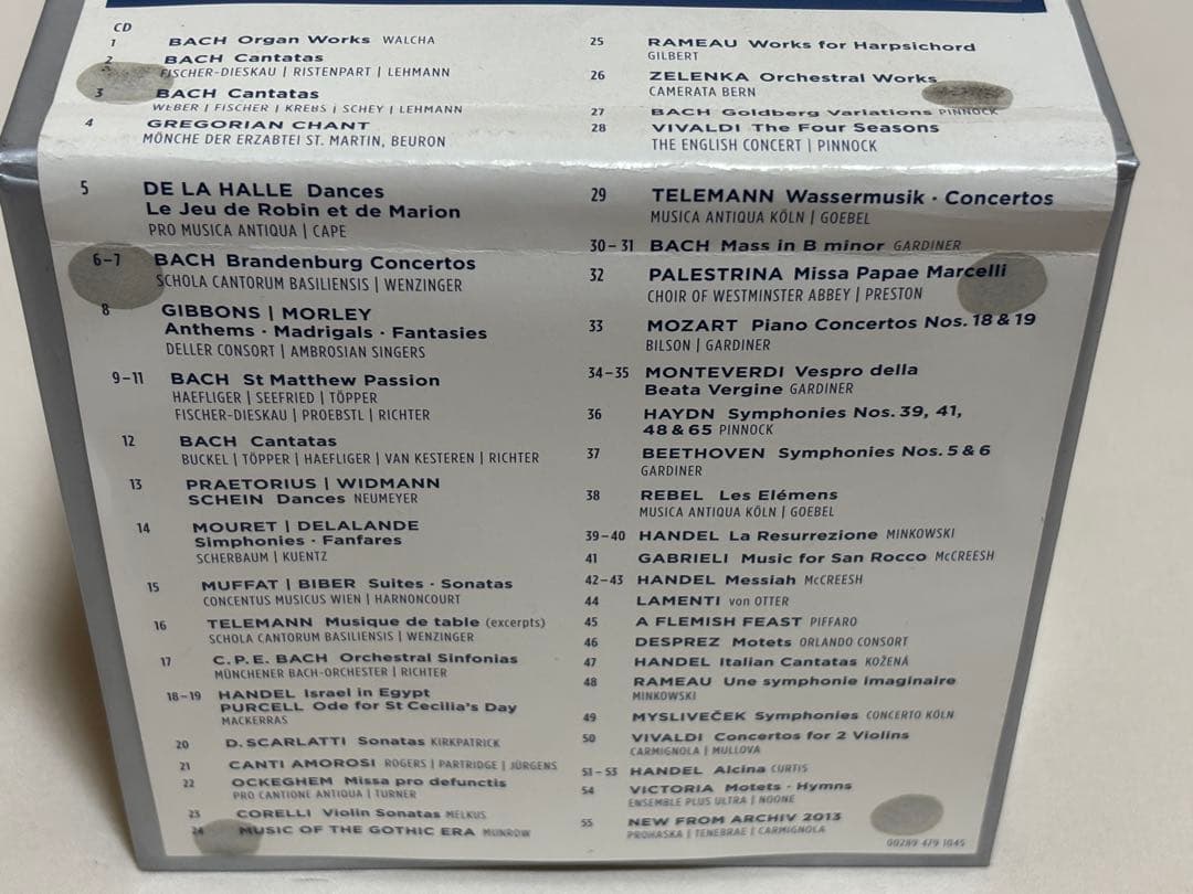 クラシック 55CD ARCHIV PRODUKTION 1947-2013