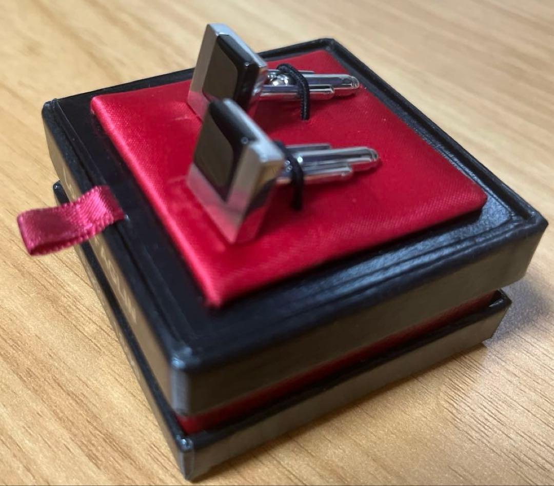 Louis FAGLIN レオン カフスボタン オニキス