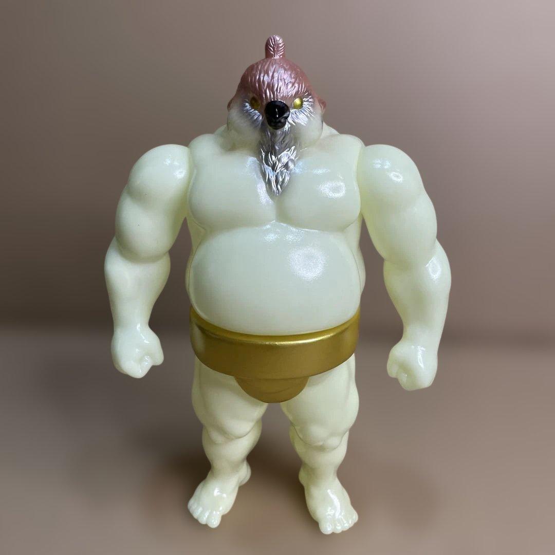 かけるり 雀力士 GID 蓄光 ソフビ