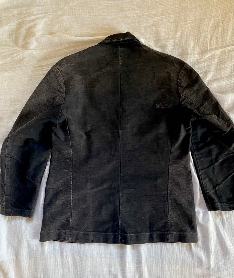 40's ブラックモールスキン　テーラードタイプ