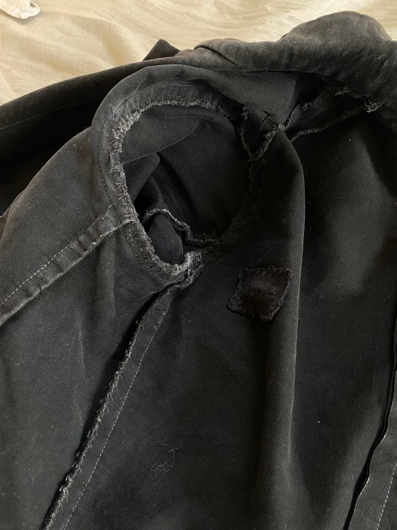 40's ブラックモールスキン　テーラードタイプ