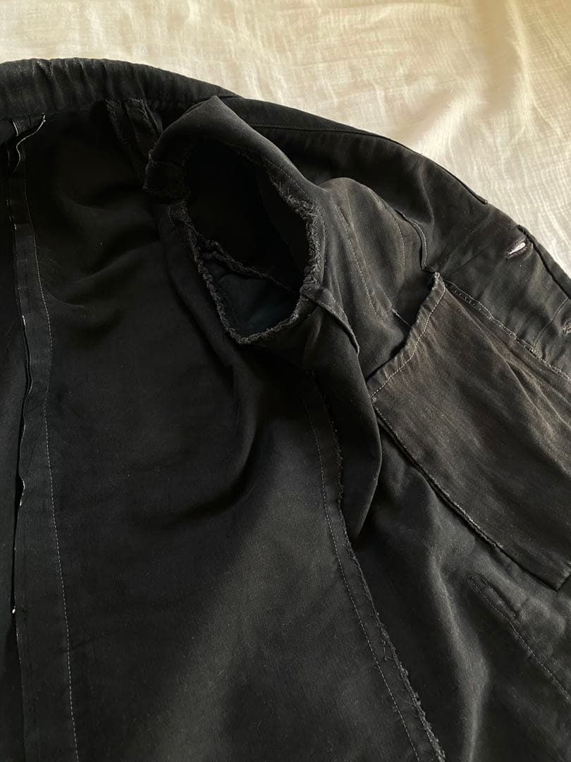 40's ブラックモールスキン　テーラードタイプ