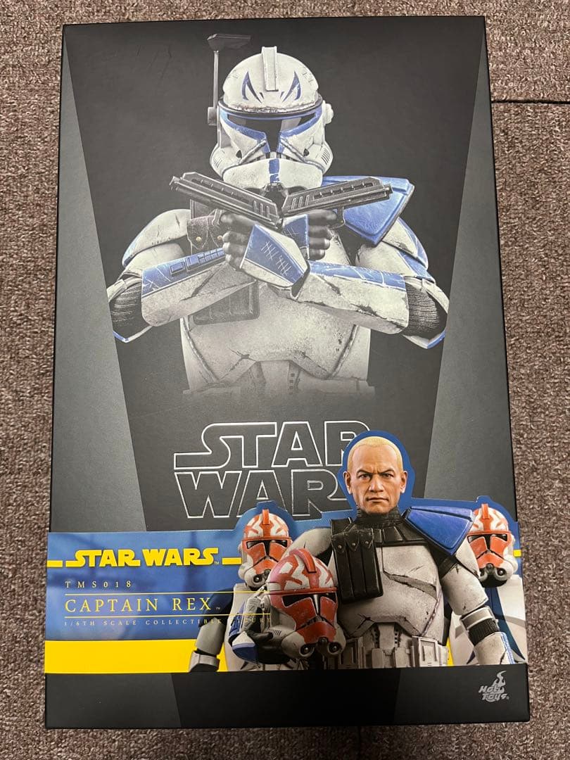 フィギュア:クローンウォーズ　キャプテンレックスホットトイズ