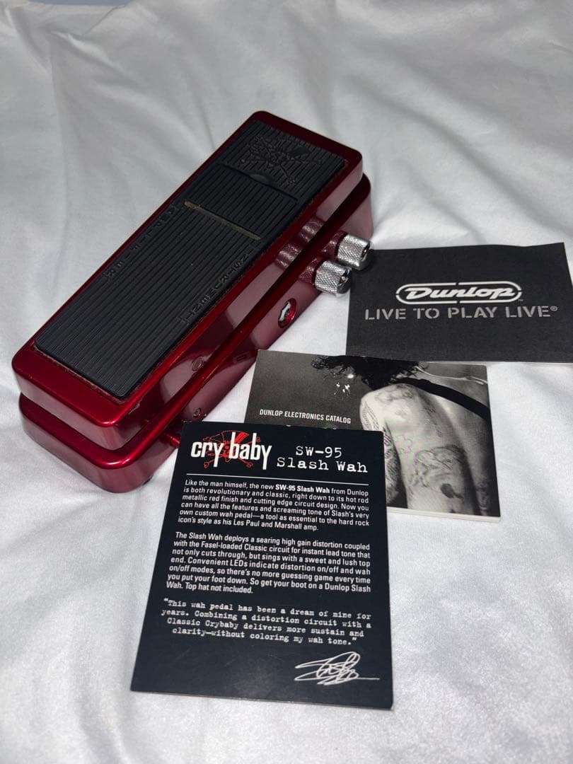 ギター Jim Dunlop Cry baby Slash Wah SW-95