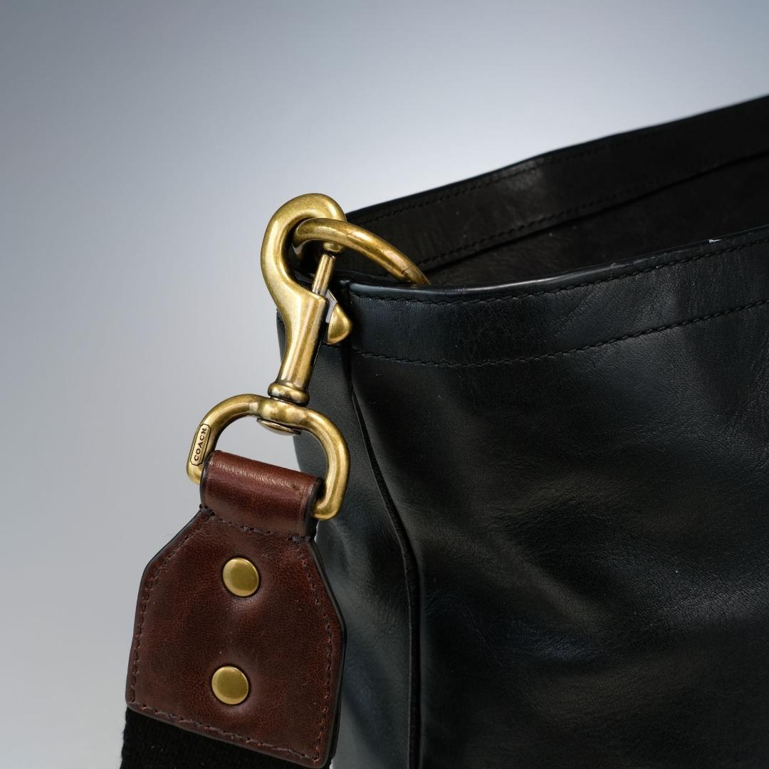 COACH レキシントン メトロポリタン ビジネスバッグ 2way ブラック 茶