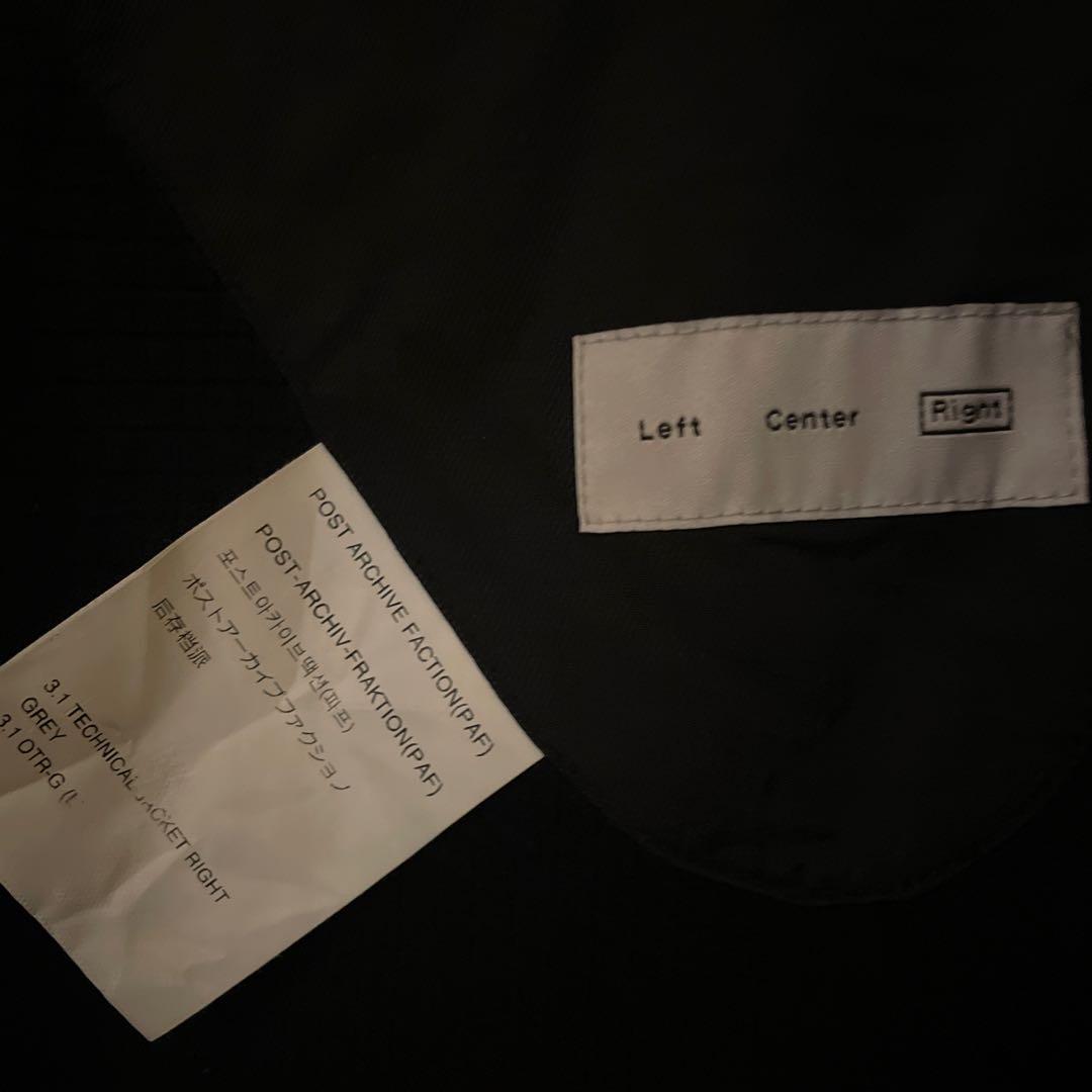 ジャケット・アウター PAF 3.1 Technical Jacket Right