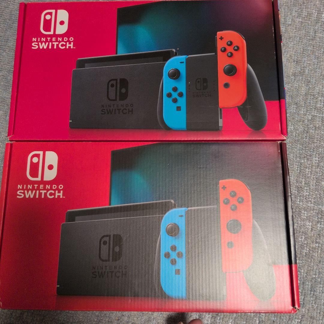 Nintendo Switch ネオンブルー/ネオンレッド2個セット