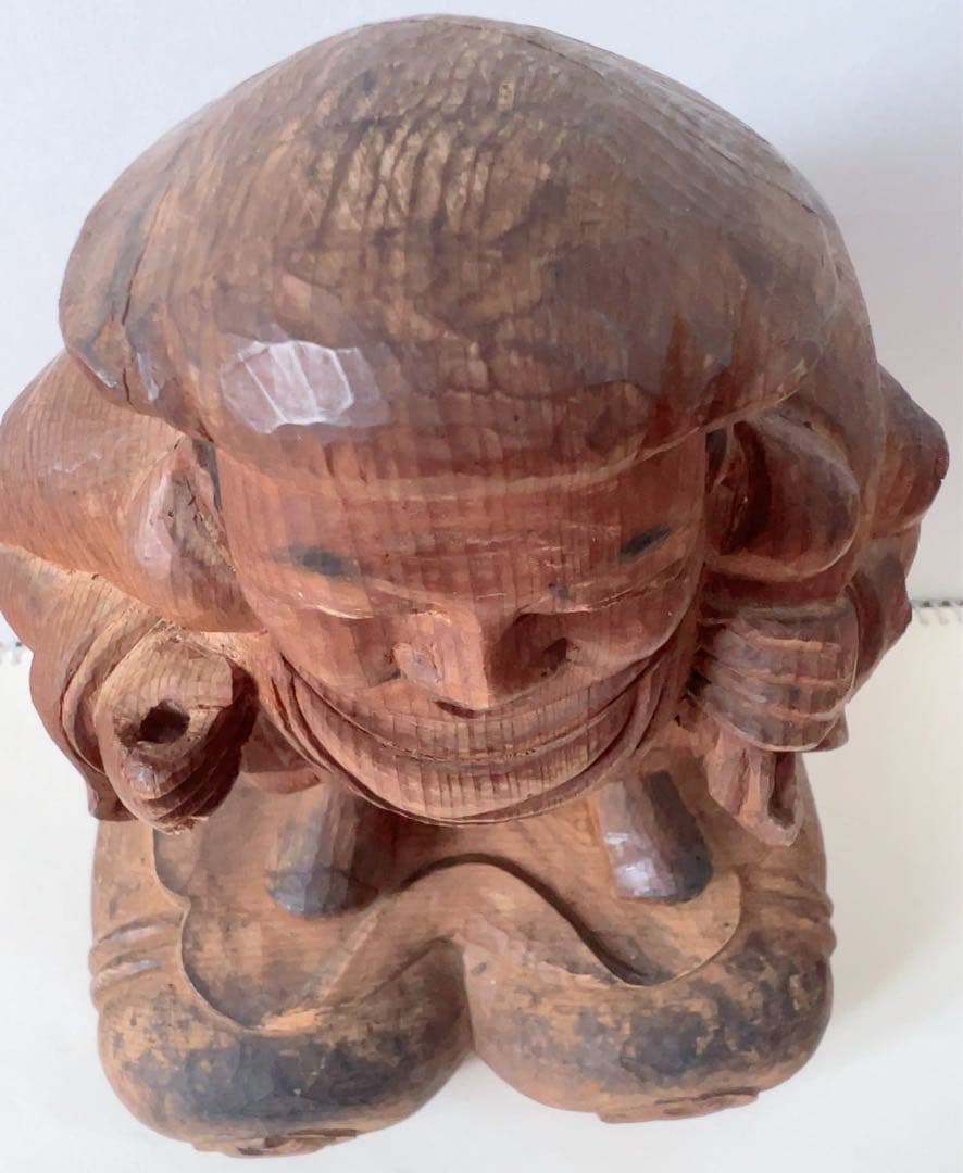 木製 福の神 彫刻