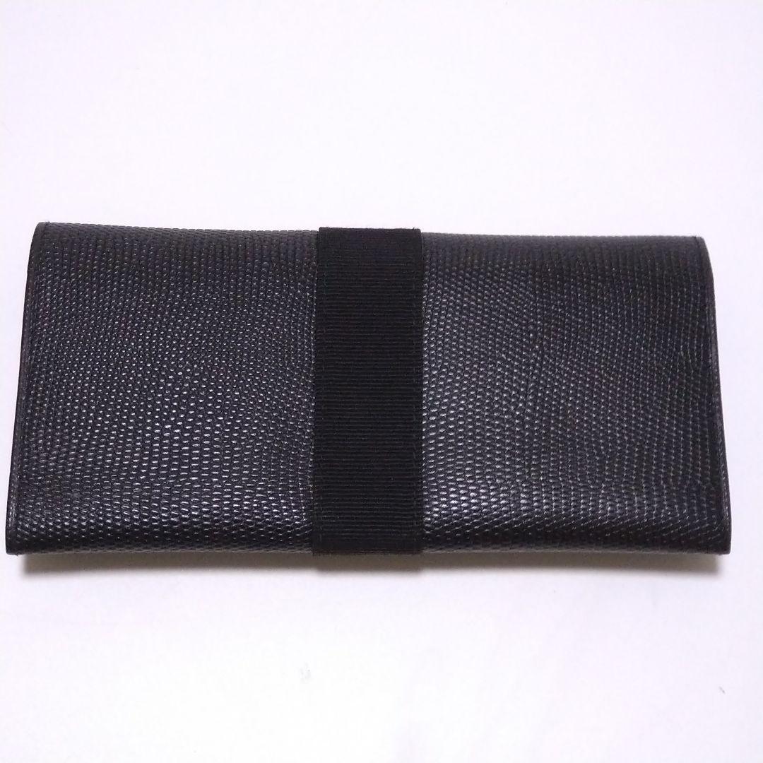 【極美品】Salvatore Ferragamo 長財布 ヴァラリボン ブラック