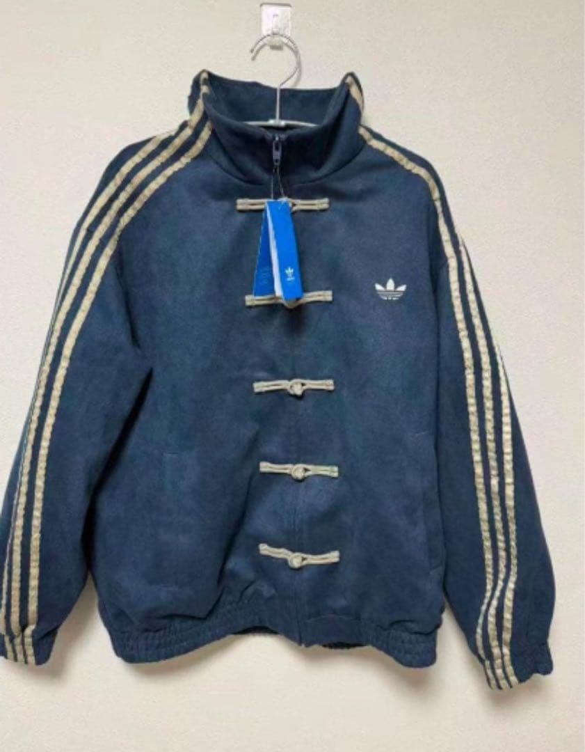 adidasアディダス 中国限定 蛇年トラックジャケット ネイビー　S サイズ
