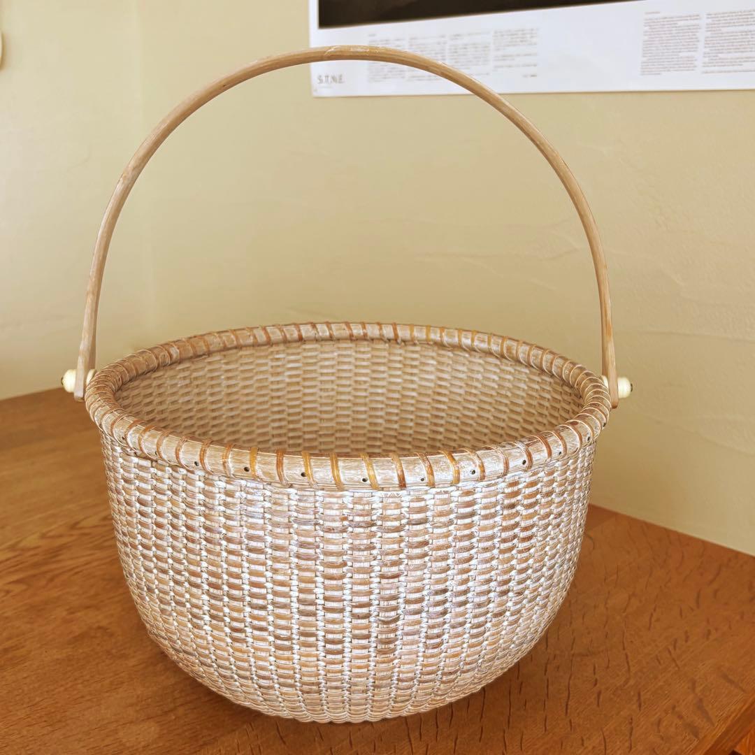 michikoナンタケットバスケット丸型 サイズ・特大
