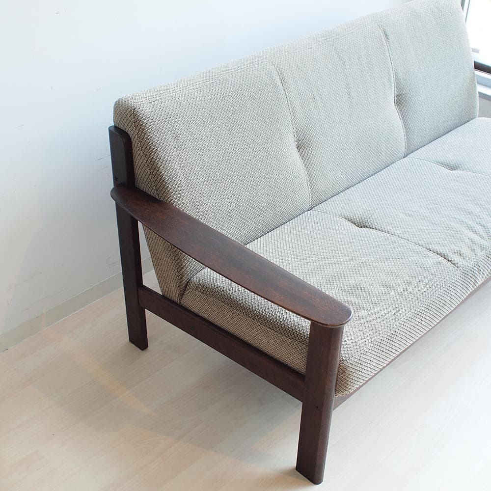 カリモク/karimoku チターノ/Chitano オーク材 2人掛けソファ