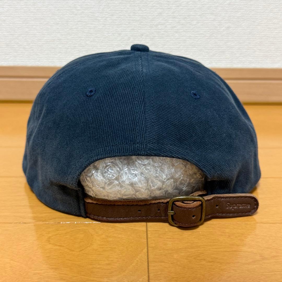 Supreme Classic Logo 6-Panel ネイビー 18ss