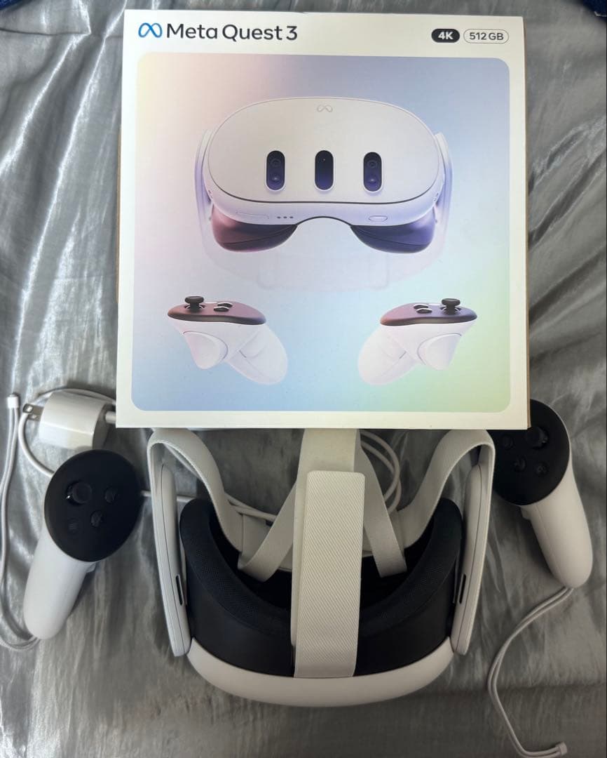  Quest 3 VRヘッドセット 512GB 4K