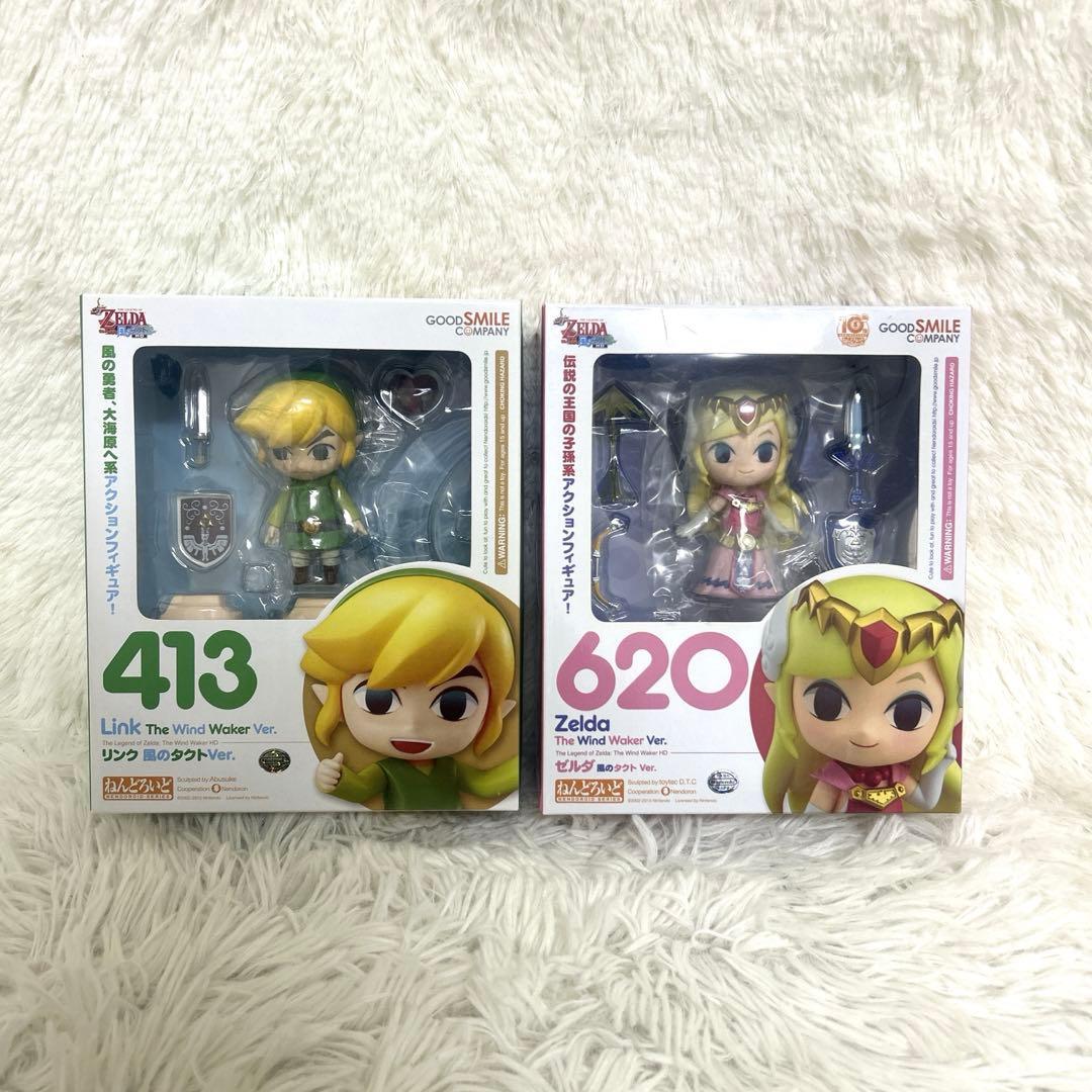 【未開封】ねんどろいど413 620 リンク　ゼルダ 風のタクト Ver