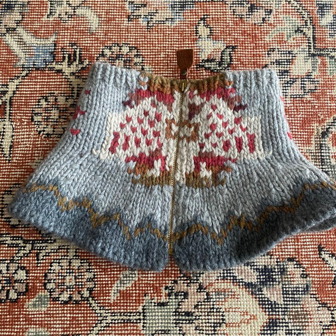 キャピタル　KAPITAL ニットネックウォーマー