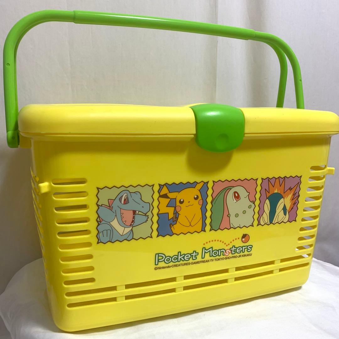未使用品　ポケモン 金銀世代 ランチセット　バスケット付 当時物　Pokemon