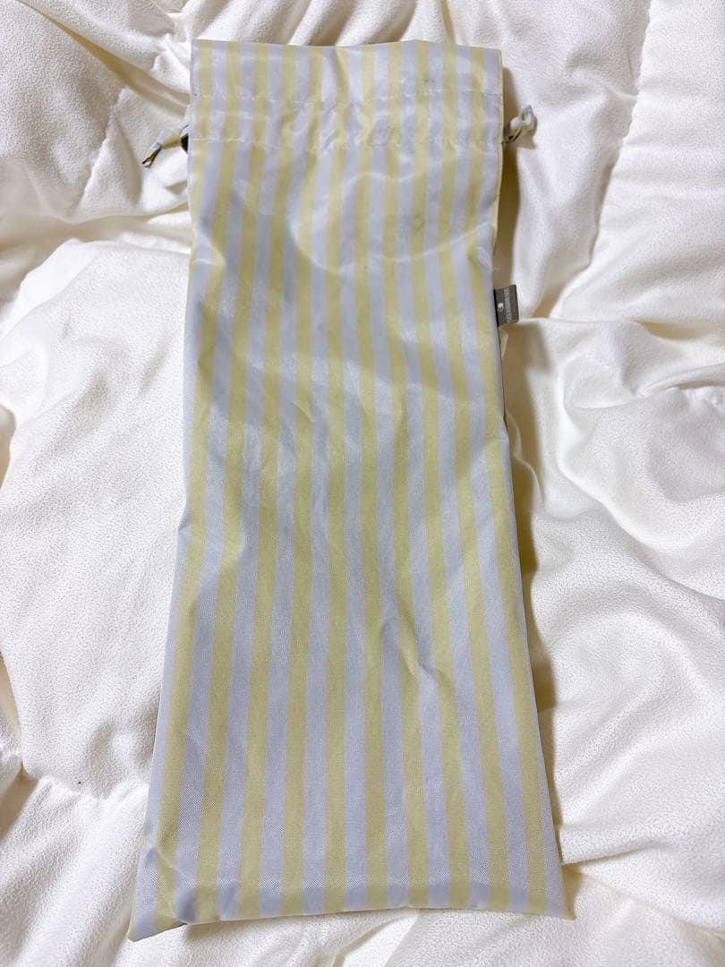 SUN BARRIER 100 フリル付き日傘 手元ストレート 二段折りたたみ