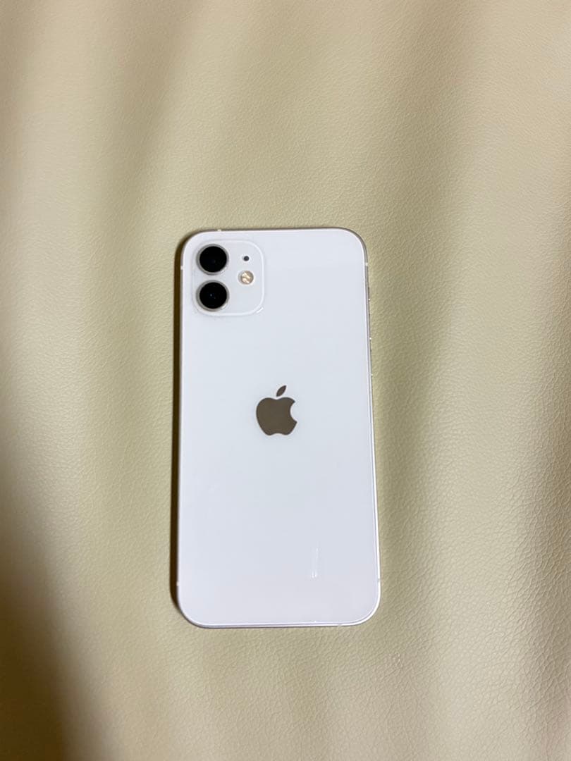 美品 iPhone12 本体 SIMフリー 初期化済み バッテリー91%充電器付