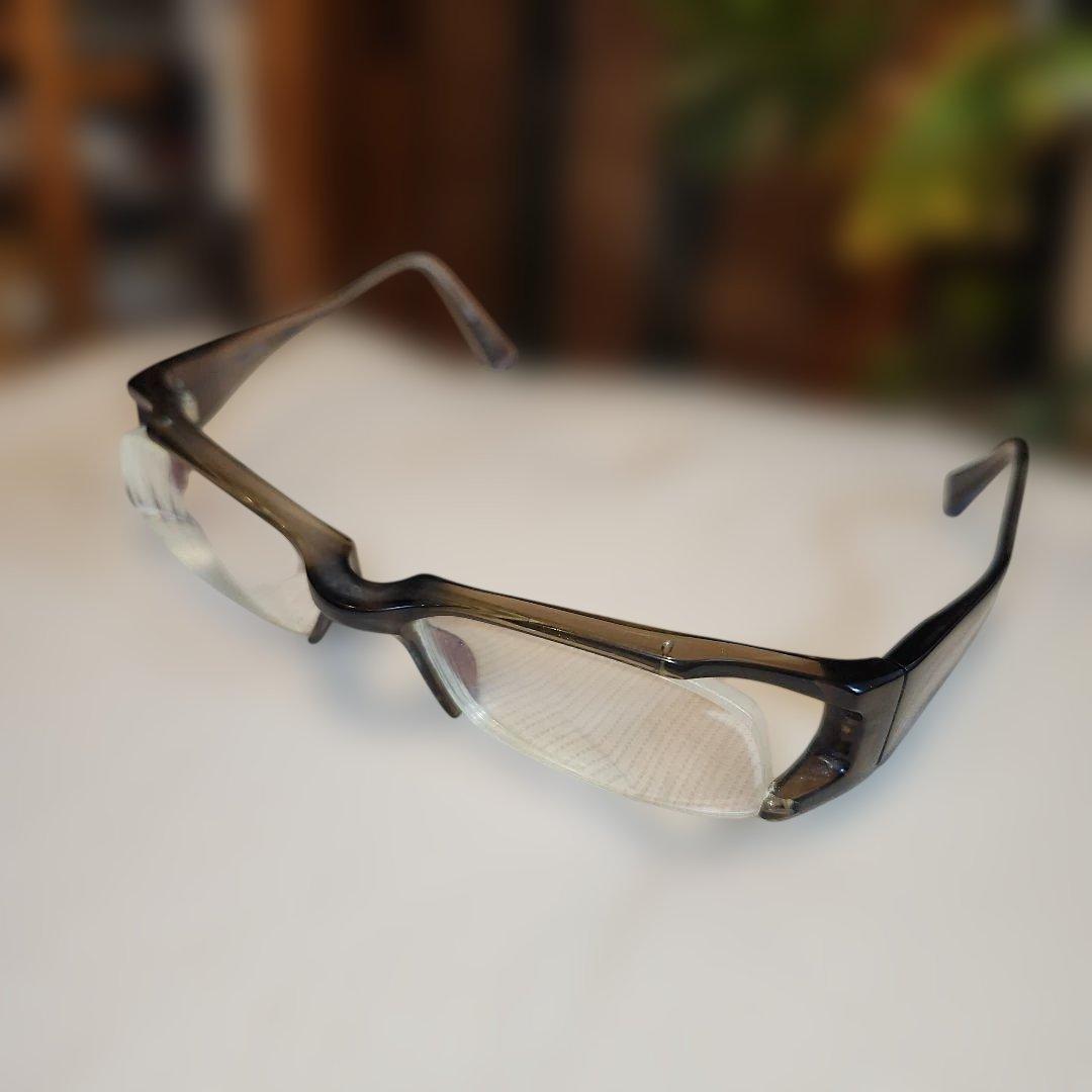 FACTORY900 度入りメガネ　FA093　グレー