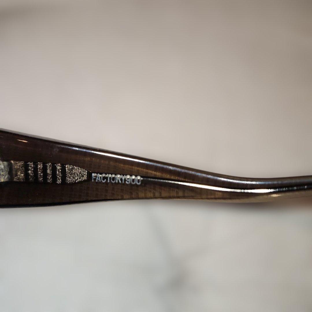 FACTORY900 度入りメガネ　FA093　グレー