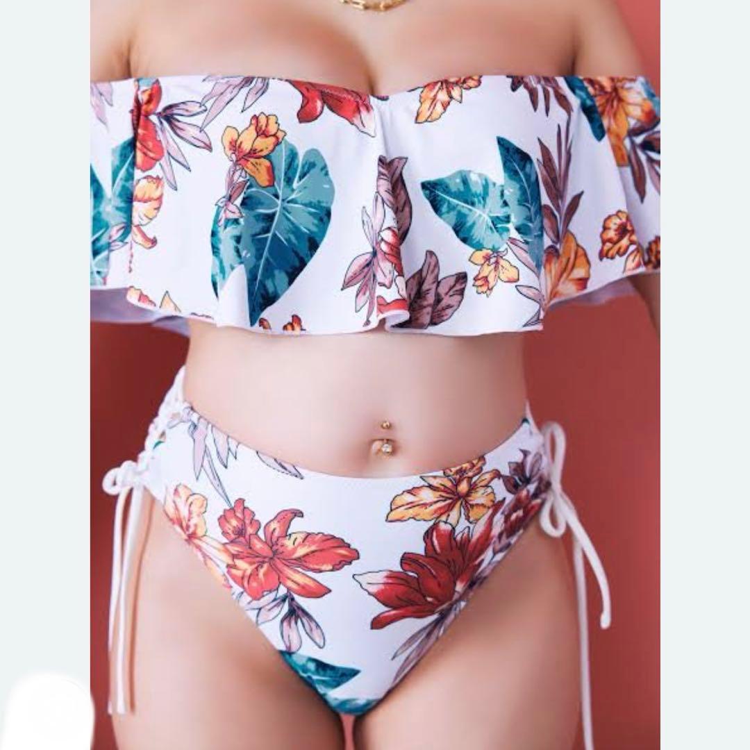 ALENCY オフショルービキニ