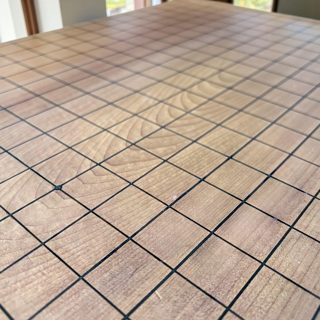 天然木 碁盤セット 蛤白147・黒184 本格仕様 盤裏ヘソ付