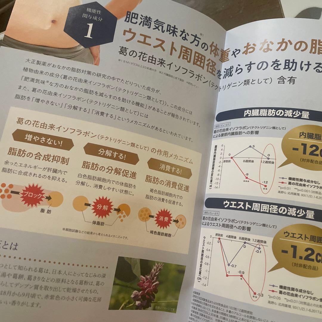 大正製薬　おなかの脂肪対策タブレット