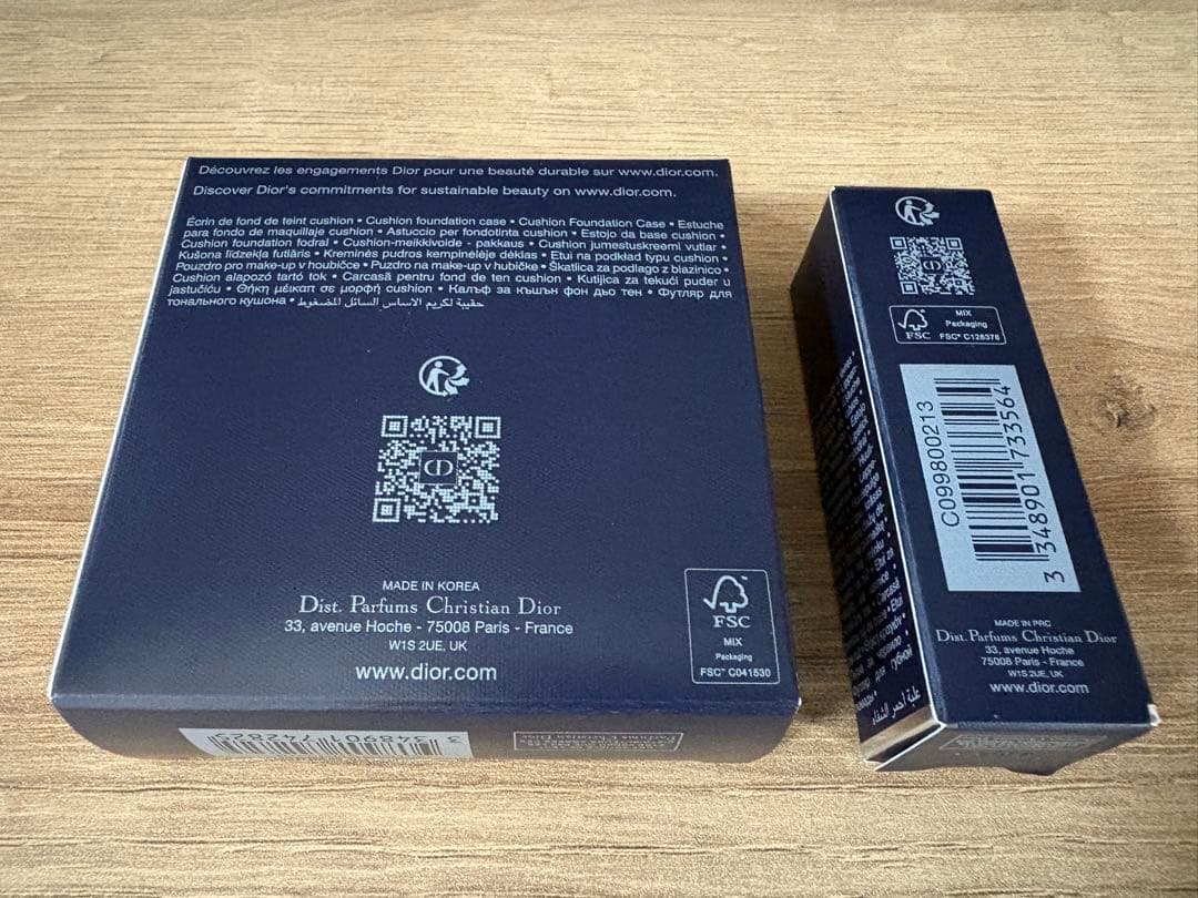 ディオール　ホリデー　限定ケース　2点セット　布巾着付き　グランバル　新品未開封