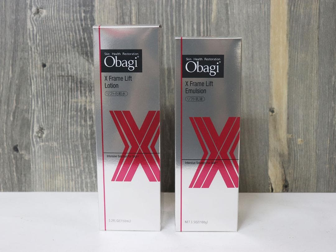 Obagi オバジX　フレームリフト ローション/エマルジョン　2点セット