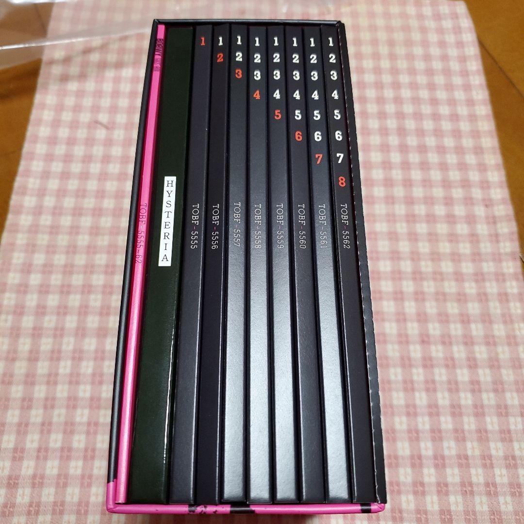 BOØWY \"GIGS\"BOX 完全生産限定 8枚組 DVD