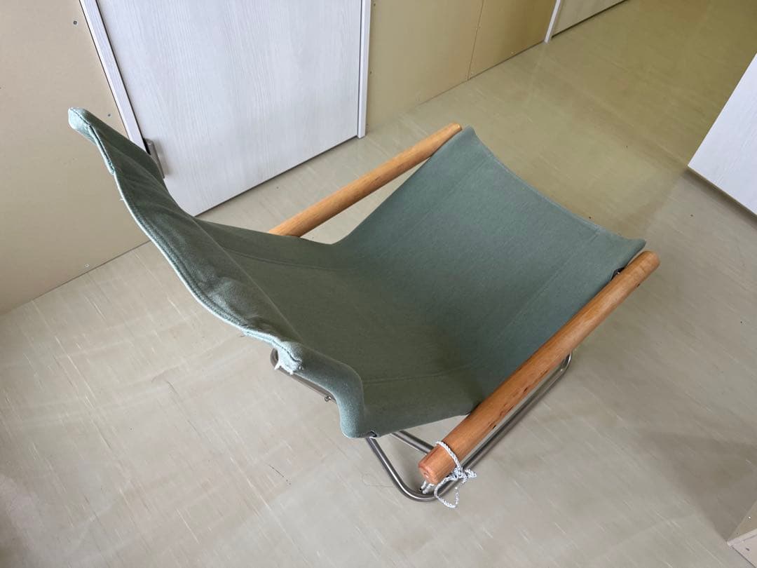 アウトドアチェア グリーン 折りたたみ式