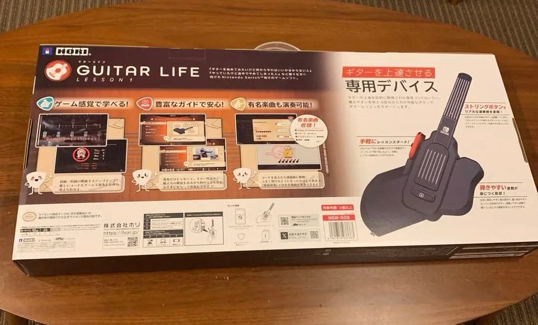 HORI ギターライフ　サイレントピックのオマケ付き