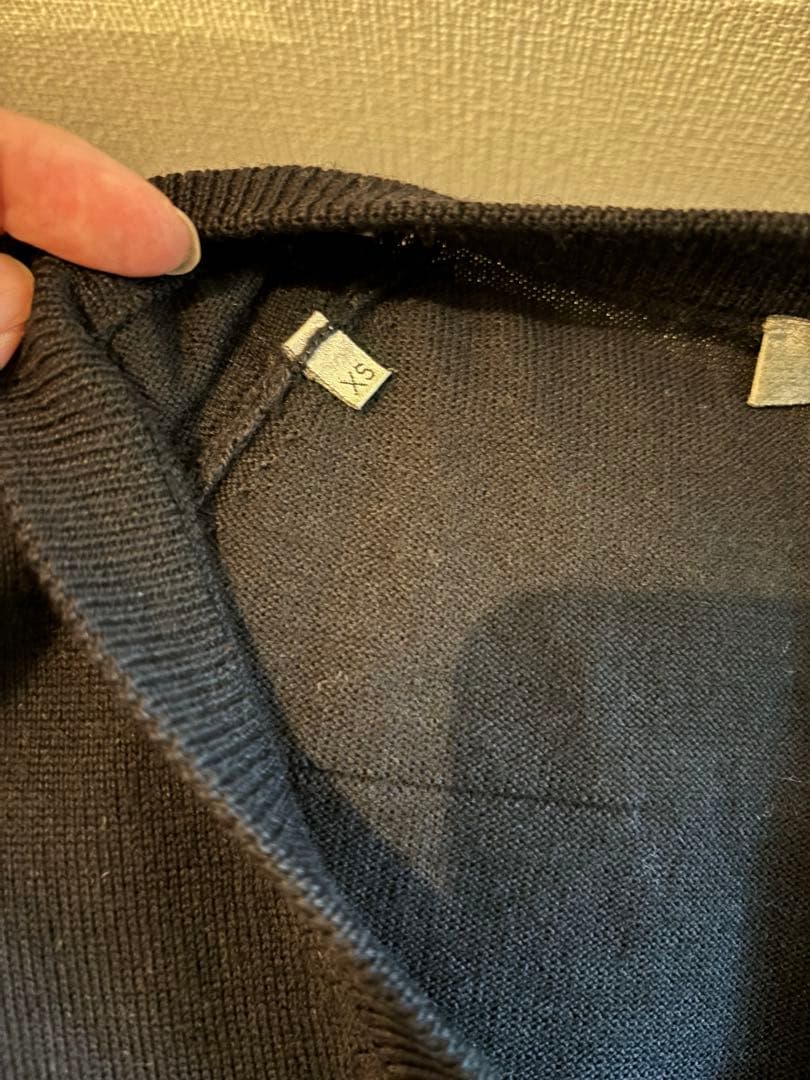 ぜ*よ様 ディオールオム エディスリマン 2005SS Vネックニット XS ダ