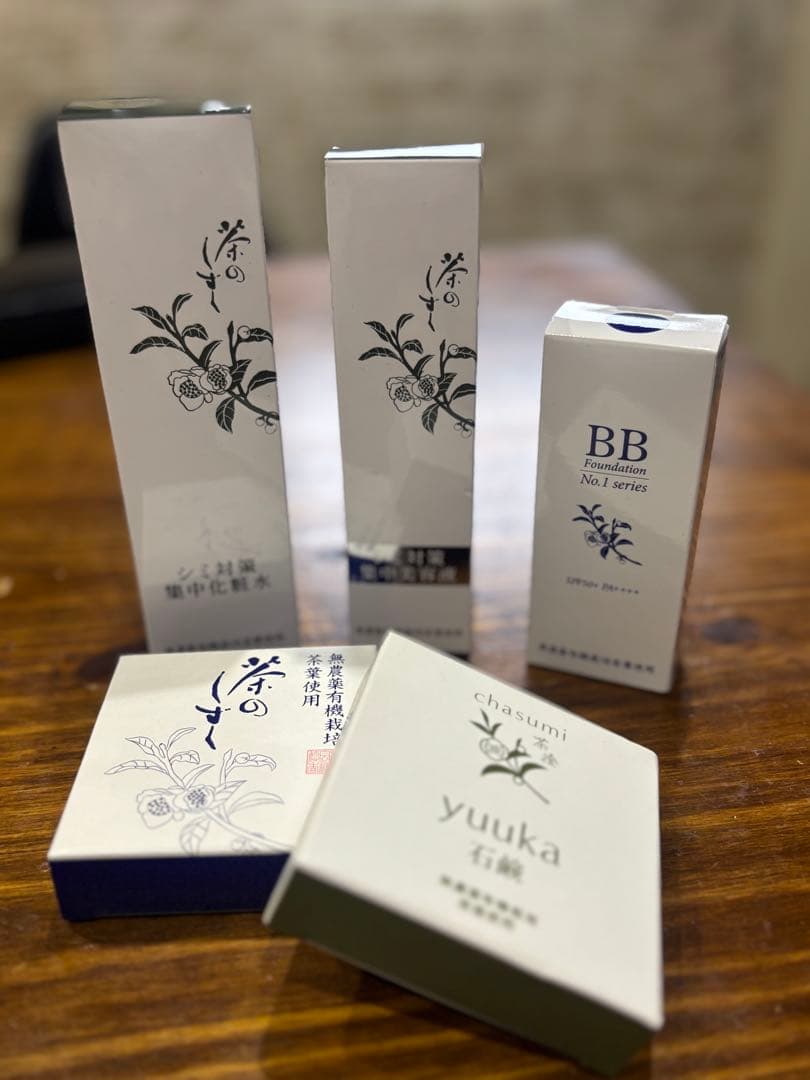 悠香 茶のしずく 石鹸・シミ対策集中 ５点セット