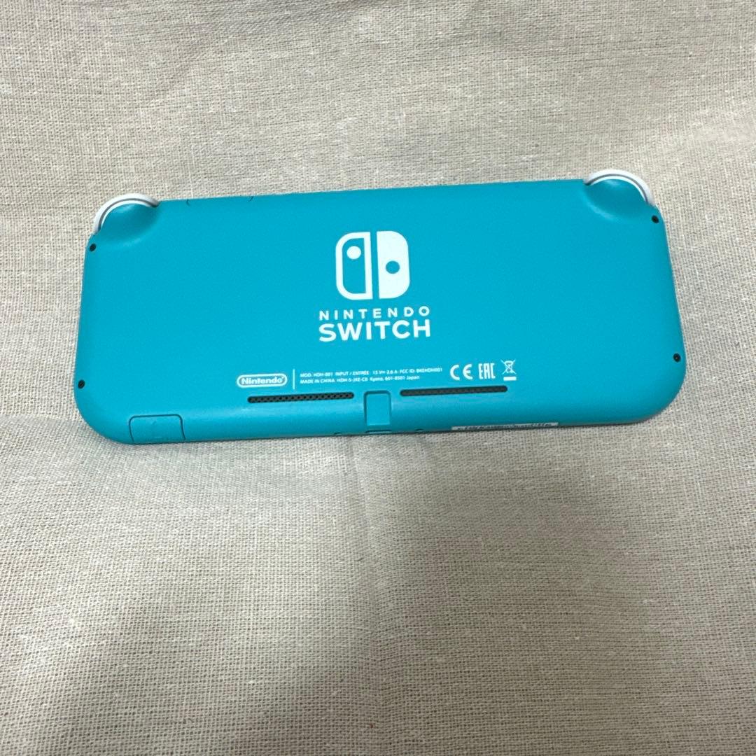 Nintendo Switch Lite ターコイズ 充電器・ケース付き