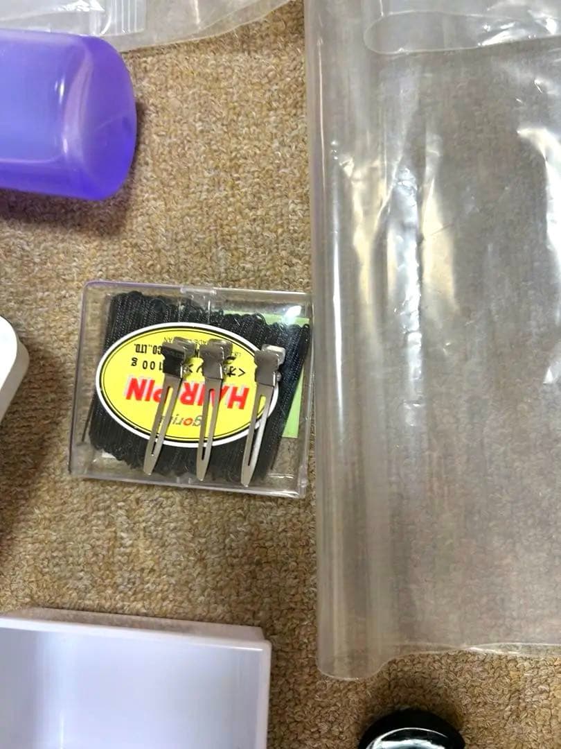 美容国家試験用具セット（スプレーボトル、消毒薬、コーム etc…）