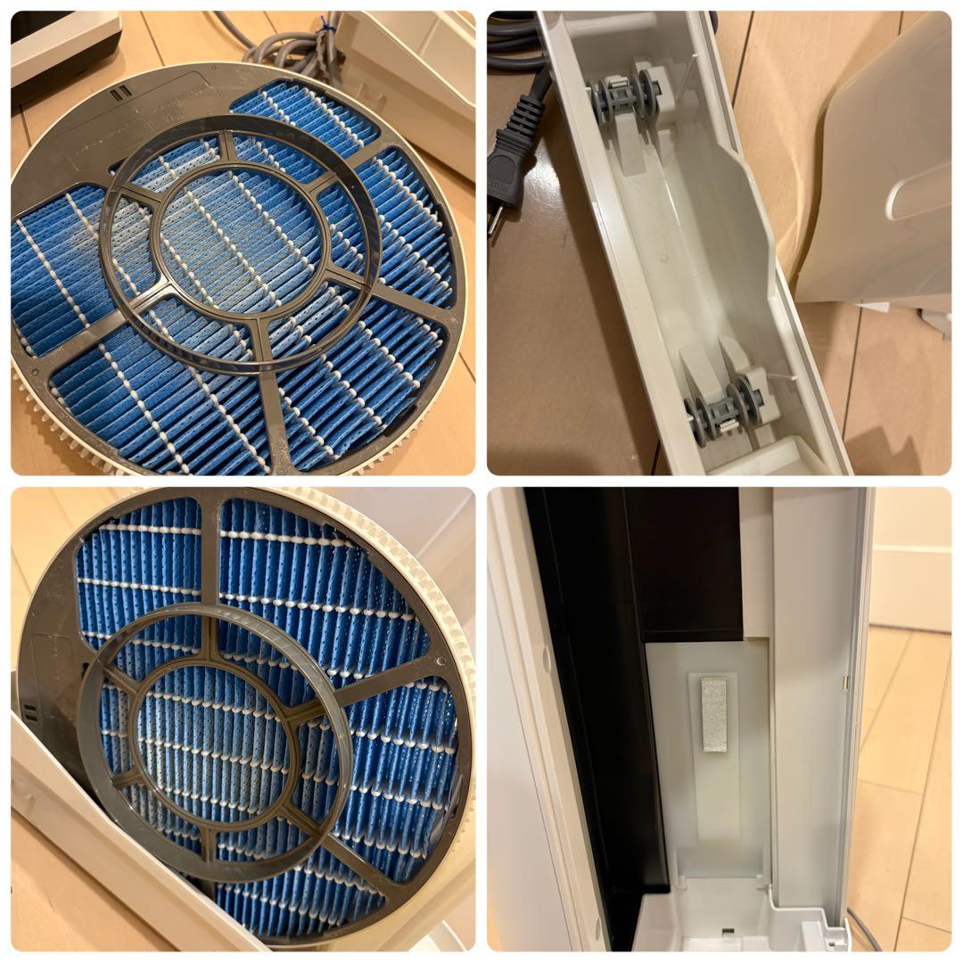 美品　SHARP 加湿空気清浄機　KC-J50-W