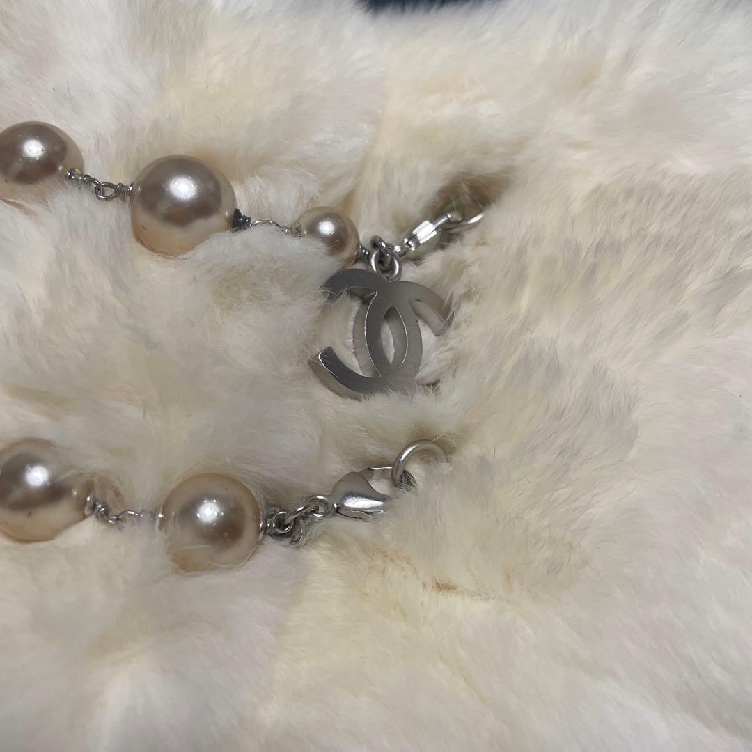 vintageCHANEL ラビットファー　ネックウォーマー　マフラー