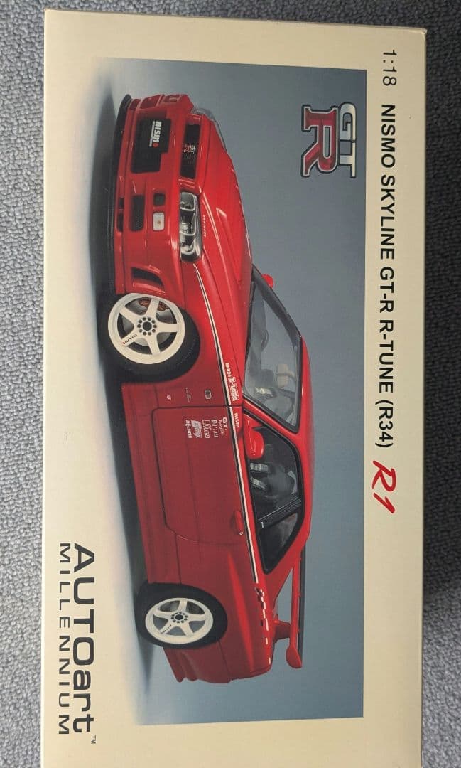オートアート ニスモ スカイライン GT-R R-TUNE R34 R1