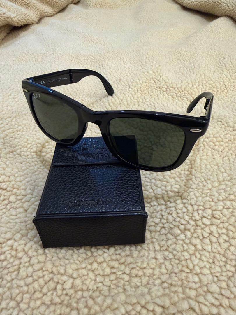 K*E様 Ray-Ban RB4105 フォールディング クラシック P付 ブラ