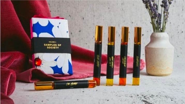 廃盤 新品 LUSH サンプルオブソサエティ 香水 ギフトセット