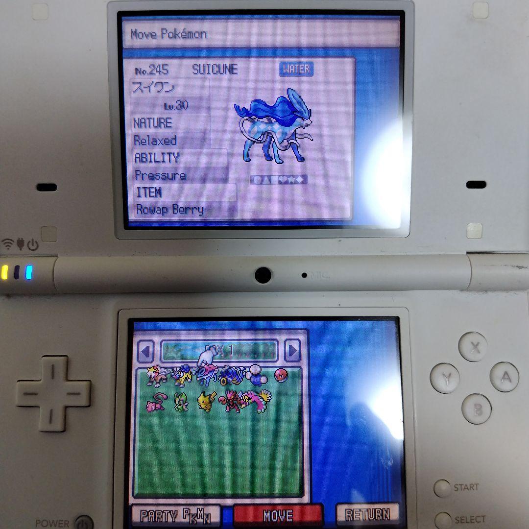 北米版Dsiとポケットモンスターハートゴールド