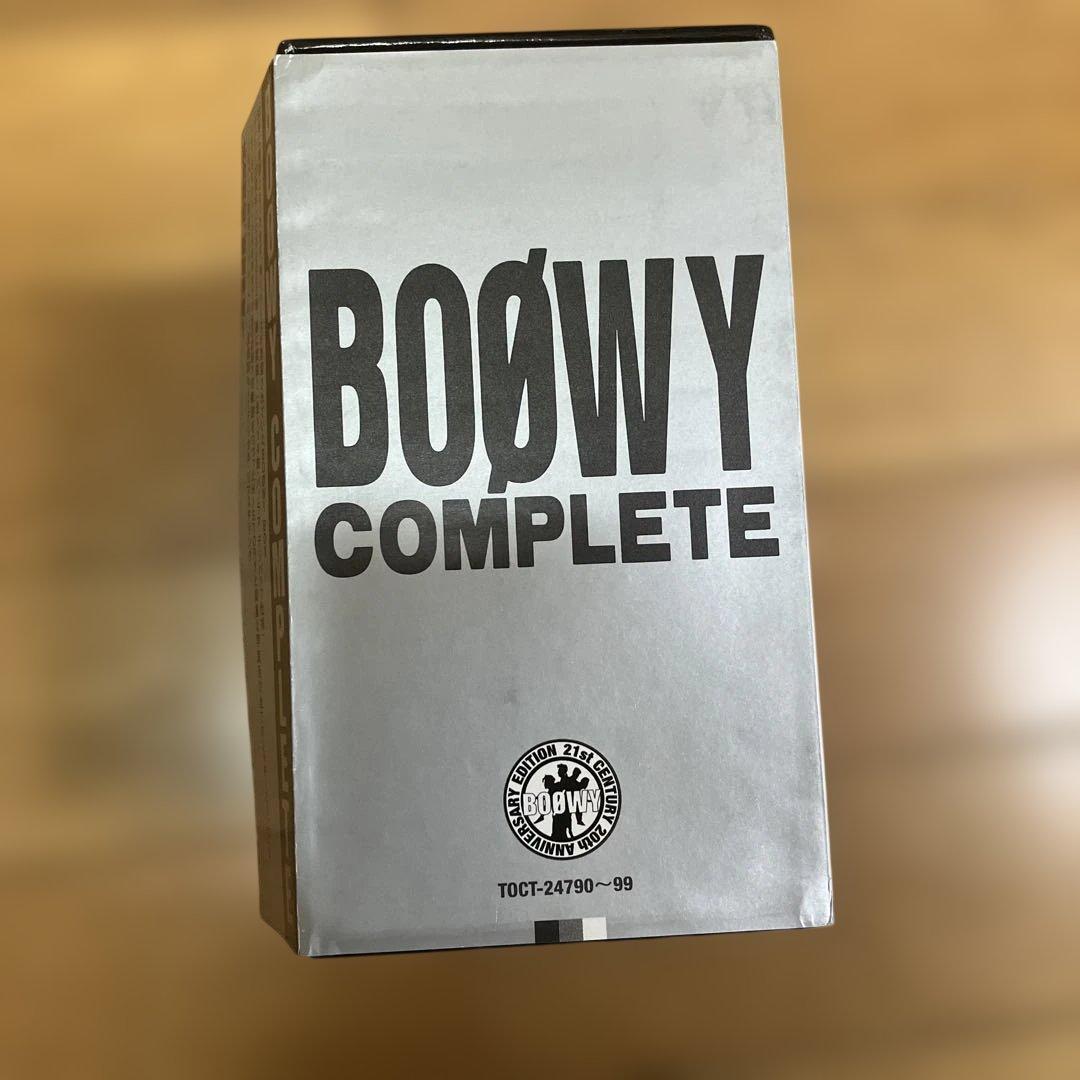 BOØWY COMPLETE デジタルリマスタリング盤　帯あり