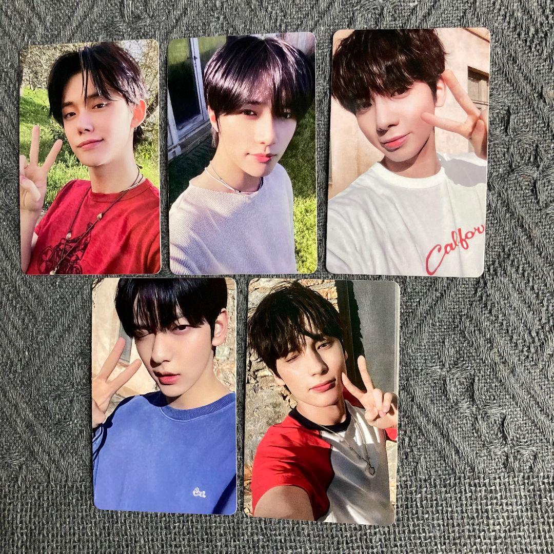 TXT Love Language line music セット全員5枚